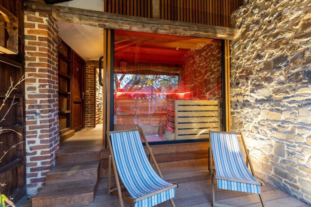 Tynil Saint Jean: Renovated Old Barn + Nordic Bath Βίλα Aubel Εξωτερικό φωτογραφία