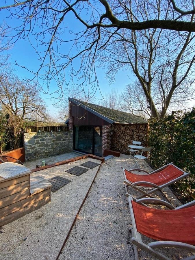 Tynil Saint Jean: Renovated Old Barn + Nordic Bath Βίλα Aubel Εξωτερικό φωτογραφία